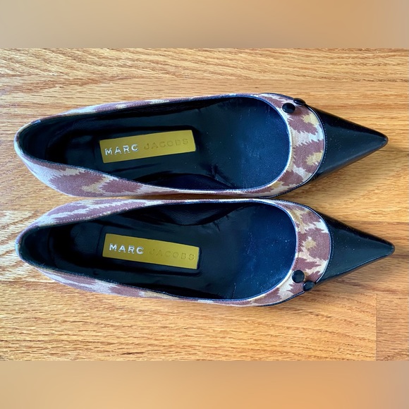 Marc by Marc Jacobs animal print pumps with kitten heels size 6 - Picture 2 of 5